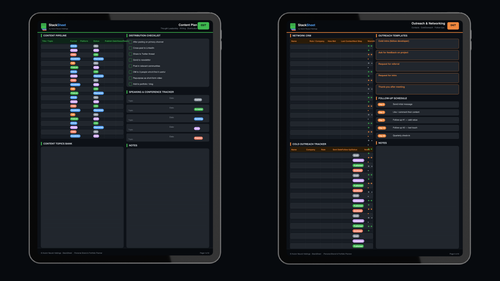 Personal Brand & Portfolio Planner