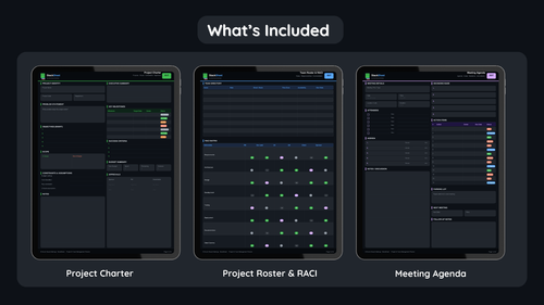 Project & Time Managment Planner